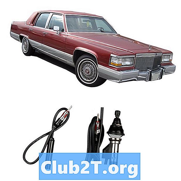 1987 Cadillac Brougham Auto Stereo Bedradingsgids
