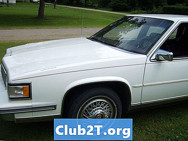 1987 Cadillac Deville Sedani autoraadio skeem