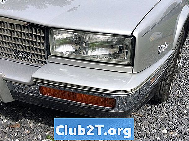 1987 Cadillac Eldorado Autorádio Stereo schéma zapojení