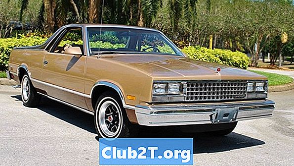 1987 Chevrolet El Camino Auto Stereo Bedradingschema