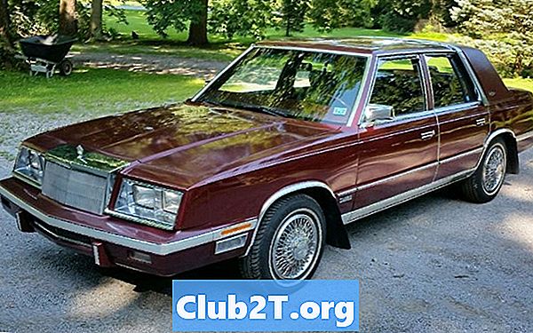 1987 Chrysler New Yorker Автомобильные радиоприемники Цветовые коды