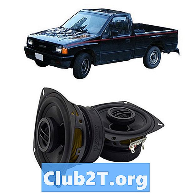 1986 Isuzu Pickup Schema cablajului audio auto - Autoturisme