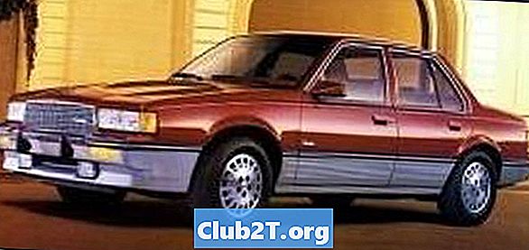 1987 Oldsmobile Firenza bilradio ledningsdiagram