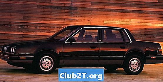 1987 Pontiac 6000 Заміна Лампочка Розмір Діаграми