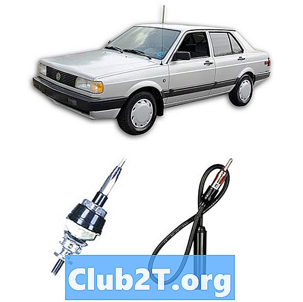 1987 Volkswagen Fox Car Audio juhtmestiku juhend