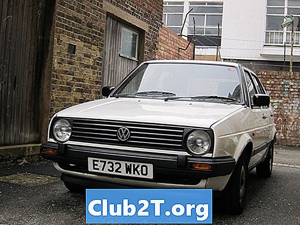 1987.gada Volkswagen Golfa auto radio vadu shēma