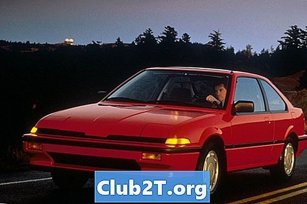1988 Schéma zapojení elektrických oken Acura Integra - Cars