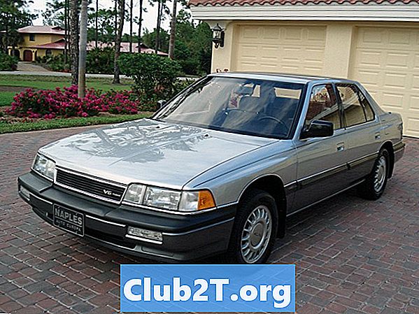 1988 Skema Pengkabelan Keamanan Mobil Acura Legend