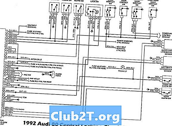 Guía de cableado del sistema de arranque remoto Buick Skylark 1988