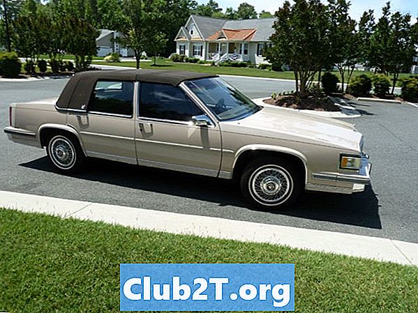 1988 Cadillac Deville Sedanin autonradion kytkentäkaavio
