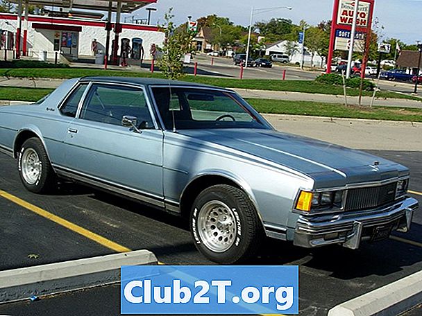 1988 Chevrolet Caprice Auto alarmi Ožičenje Kodovi boja