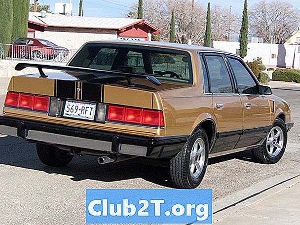 1988 Chevrolet Celebrity auto stereojuhtme skeem