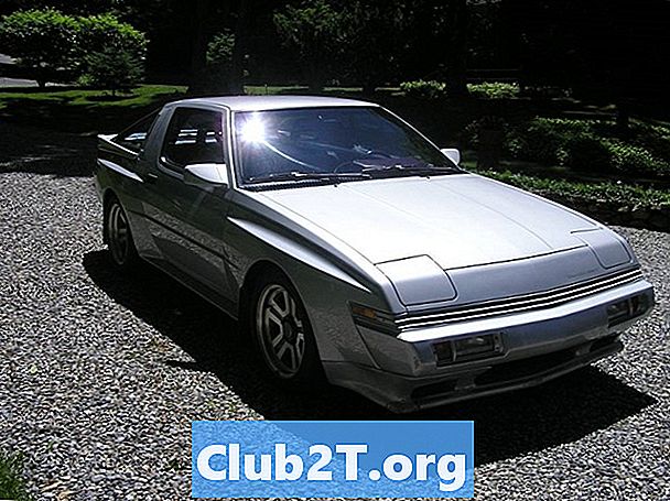 1988 Chrysler Conquest Car Radio แผนภาพการเดินสายไฟ