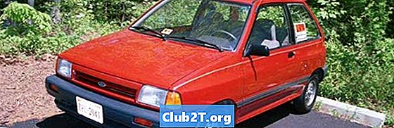 1988 Ford Festiva Car Stereo Schemat połączeń