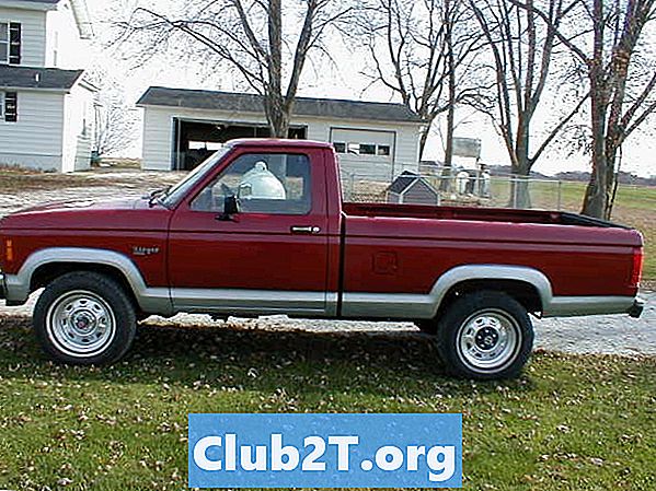 1988 Ford Ranger Pickup Truck Bil Audio Ledningsdiagram