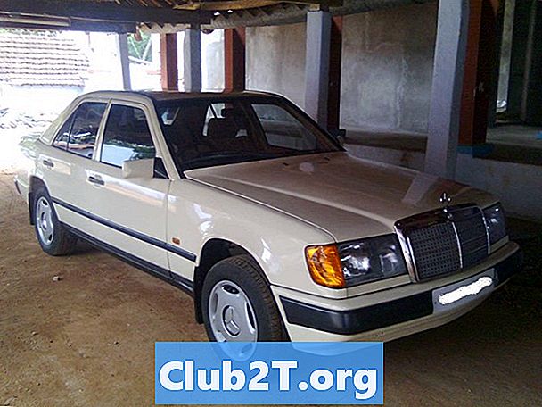 Sơ đồ dây an ninh xe hơi Mercedes 300D 1988