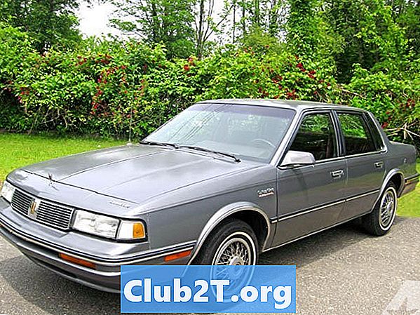 1988 Oldsmobile Cutlass Ciera Autoradio-Installationsschema