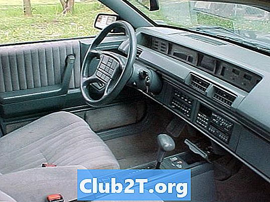 1988 Schemat okablowania Pontiac 6000 Car Stereo
