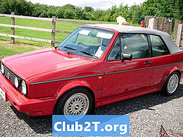 1988 Volkswagen Cabriolet -autoradio-stereokytkentäkaavio - Autojen