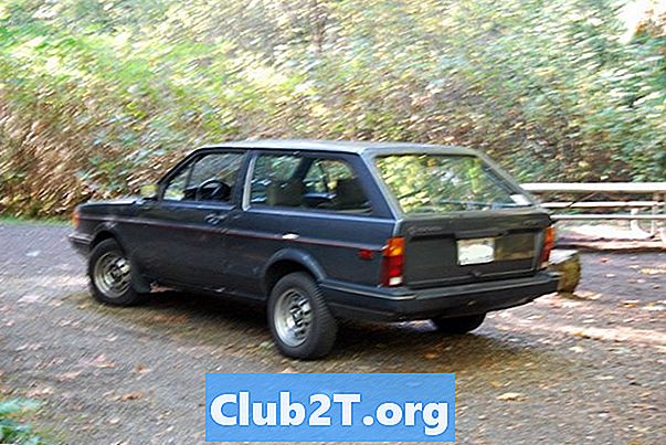 1988 Volkswagen Fox Car Stereo juhtmestiku juhend