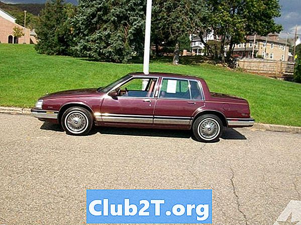 1989 m. „Buick Electra“ automobilio stereo laidų schema