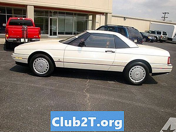 1989 Sơ đồ lắp đặt xe từ xa Cadillac Allante