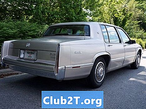 1989 Cadillac Deville Sedan Car Audio guía de cableado