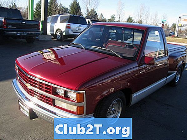 1989 Chevrolet S10 Pickup Car Radio Stereoljud Ledningsdiagram