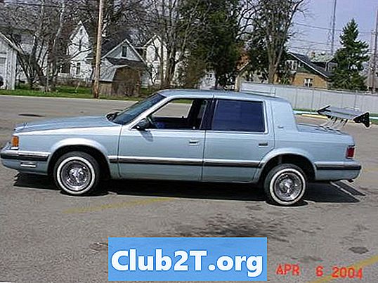 1989 Dodge Dynasty Autoradio-Schaltplan