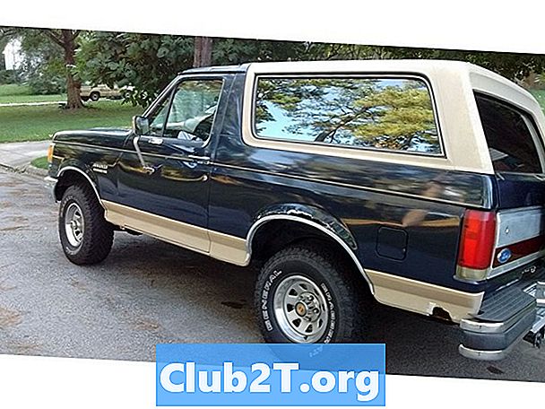 1989 Panduan Kabel Sistem Mulai Jarak Jauh Ford Bronco
