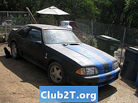 1989 פורד מוסטנג אוטומטי אבטחה חיווט סכמטי - מכוניות