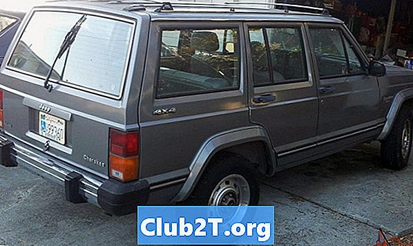 Guide des tailles, ampoule de voiture Jeep Cherokee 1989