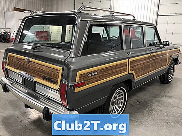 1989 Jeep Grand Wagoneer Car Stereo Wire Schematické