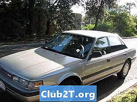 1989 Σχηματική εγκατάσταση εγκατάστασης ραδιοφώνου αυτοκινήτου Mazda 626