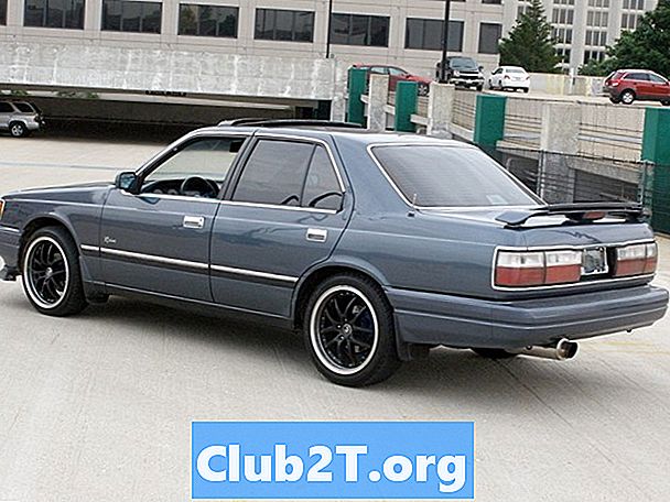 1989 Hướng dẫn kích thước lốp xe Mazda 929