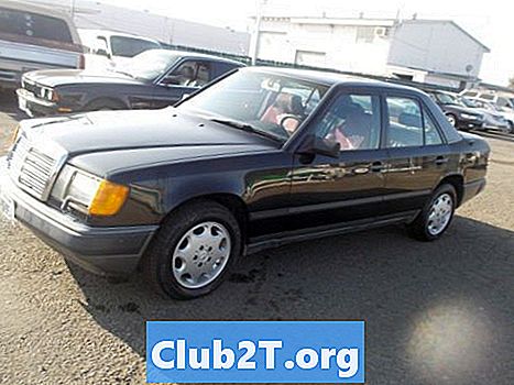 1989 Sơ đồ nối dây an ninh xe hơi Mercedes 300D