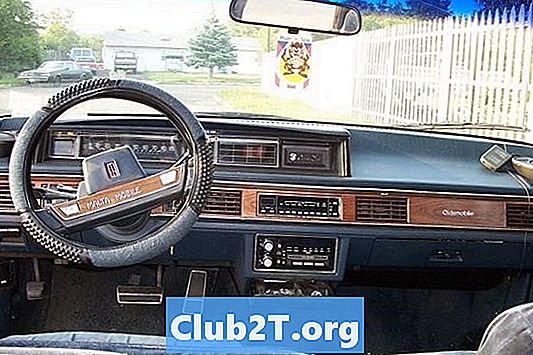 1989 Oldsmobile 98 Schéma zapojení audio do auta