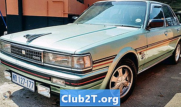 1989 Toyota Cressida Розміри автомобільної лампочки
