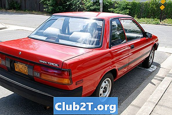 1989 Toyota Tercel Průvodce autorádiem - Cars