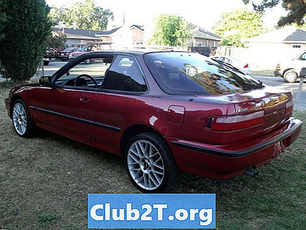 1990 Acura Integra कार स्टीरियो रेडियो तारों आरेख