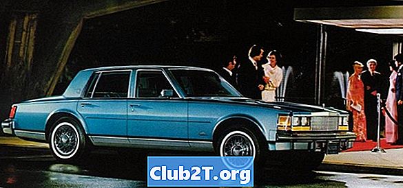 1990 Cadillac Brougham Automotive Light Bulb velikost Průvodce