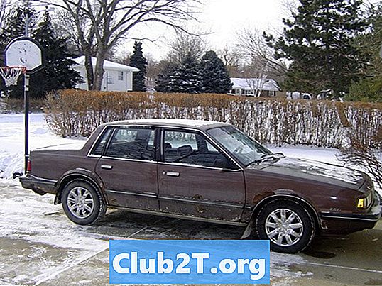1990 Chevrolet Celebrity Car Stereo Installasjonsdiagram