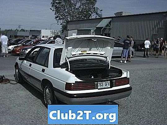 1990 Διάγραμμα καλωδίωσης ήχου αυτοκινήτου της Chevrolet Corsica