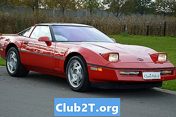1990 „Chevrolet Corvette“ automatinio saugumo diegimo vadovas
