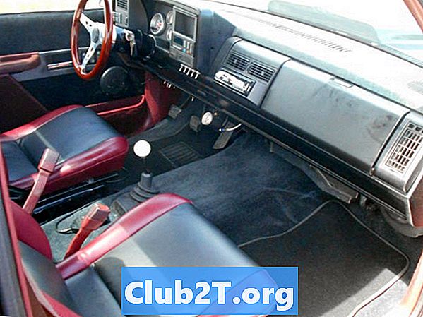 1990 Codurile culorilor de sârmă pentru automobile Chevrolet Silverado C1500