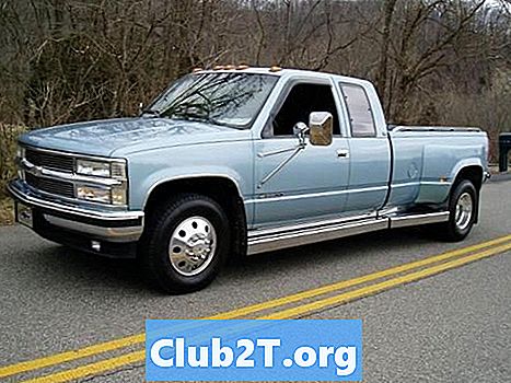 1990 Chevrolet Silverado C3500 Sơ đồ nối dây vô tuyến âm thanh xe hơi