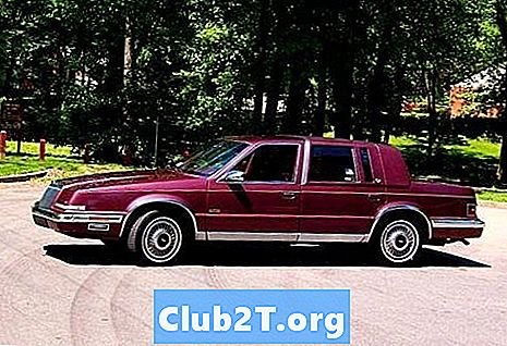 1990 Chrysler Imperial Car Varnost Vodič za ožičenje