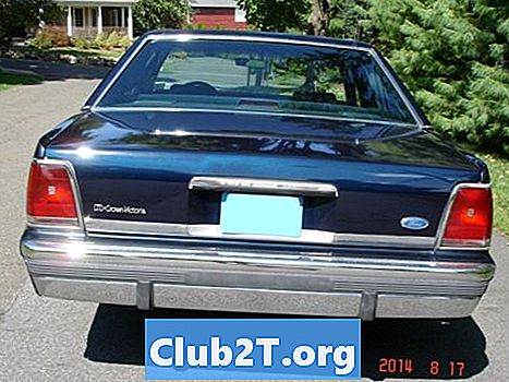 1990 Ford Crown Victoria fjärrstart ledningsdiagram