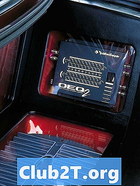 1990 פורד מוסטנג רכב אודיו חיווט דיאגרמה