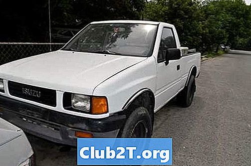 1990 Isuzu Pickup Auton hälytyskaavio - Autojen